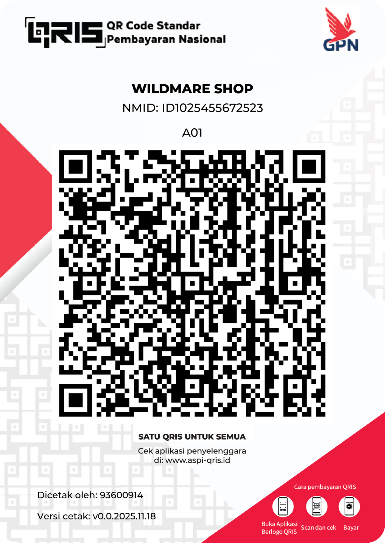 QRIS Wildmare